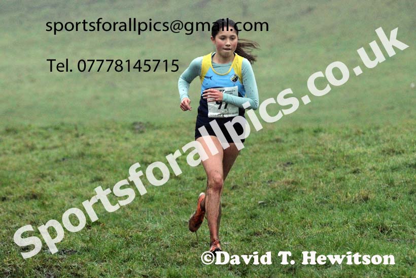 Womens under-17s and under-20s, NECAA Junior Cross Country Relays, Thornley Farm, Peterlee, Saturday, December 12th. Photo: David T. Hewitson/Sports for All Pics